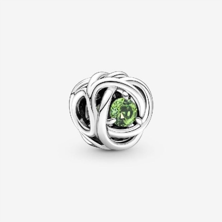 August Birthstone Evighetssirkel Sjarmerer Pandora