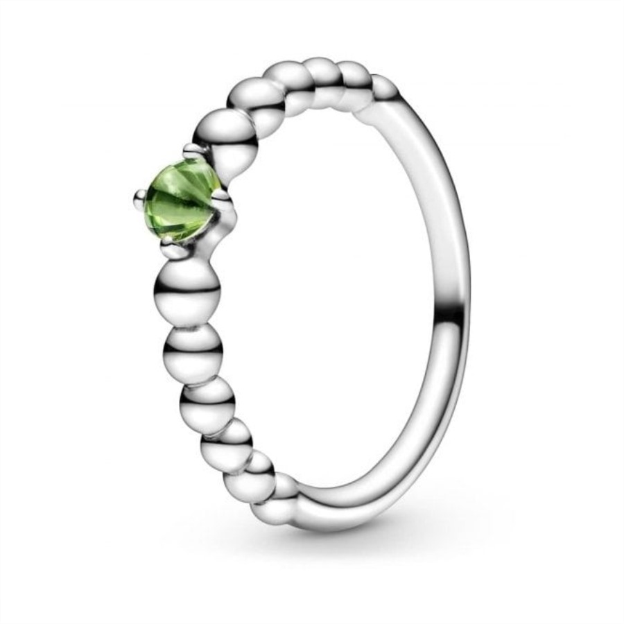 August Merke Pandora Birthstone Perlering
