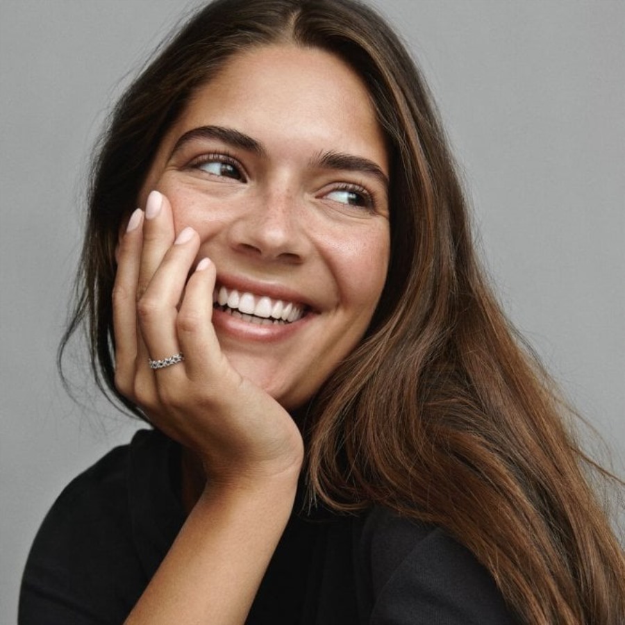 Band Av Asymmetriske Stjerner Mote Pandora Ring