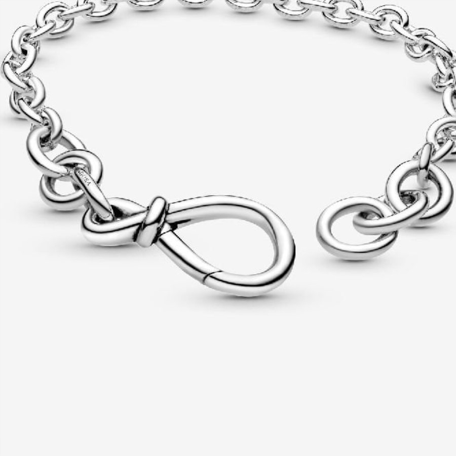 Chunky Infinity Knute Pandora Kjede Armbånd