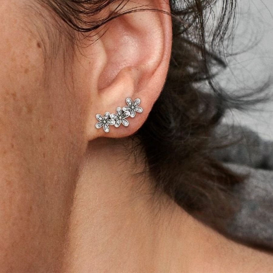 Tusenfryd Blomst ørepynt Pandora