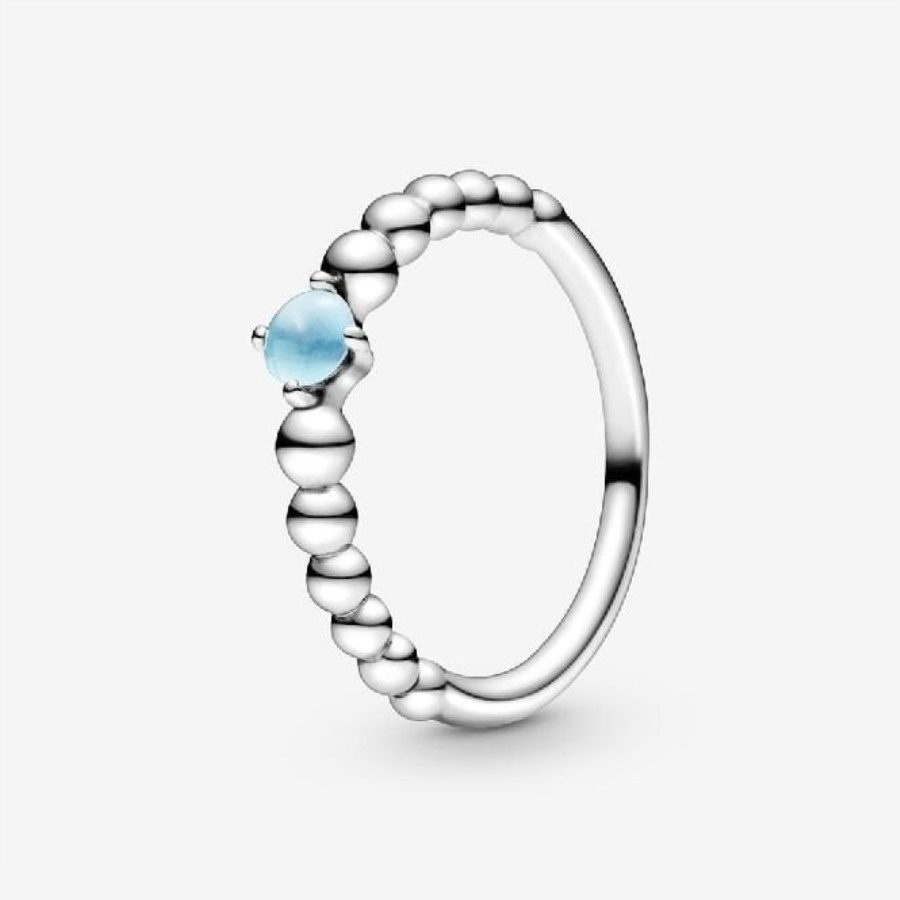Desember Birthstone Pandora Merke Perlering