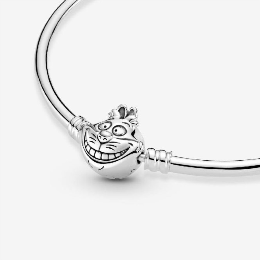 Disney Alice In Wonderland Cheshire Kattelås Merke Pandora Bangle