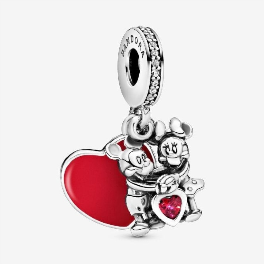 Disney Mickey Mouse & Minnie Mouse Elsker Dingle Sjarm Pandora