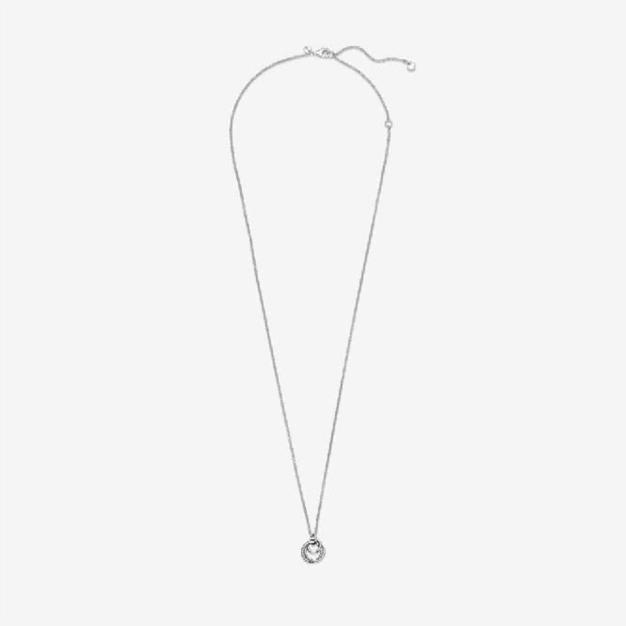 Familie Alltid Omringet Anheng Halskjede Pandora