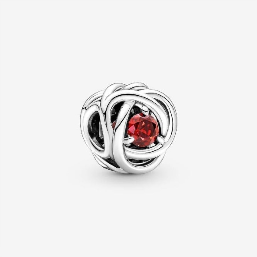 Juli Birthstone Evighetssirkel Sjarmerer Pandora