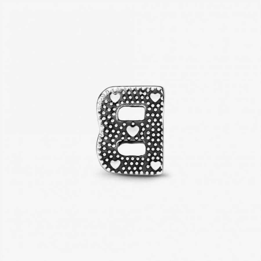 Bokstav B Alfabet Sjarmerer Pandora