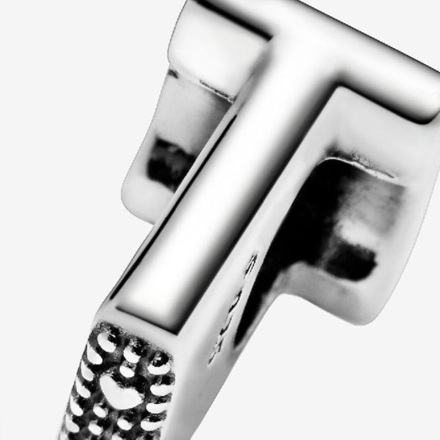 Bokstav T Alfabet Sjarmerer Pandora