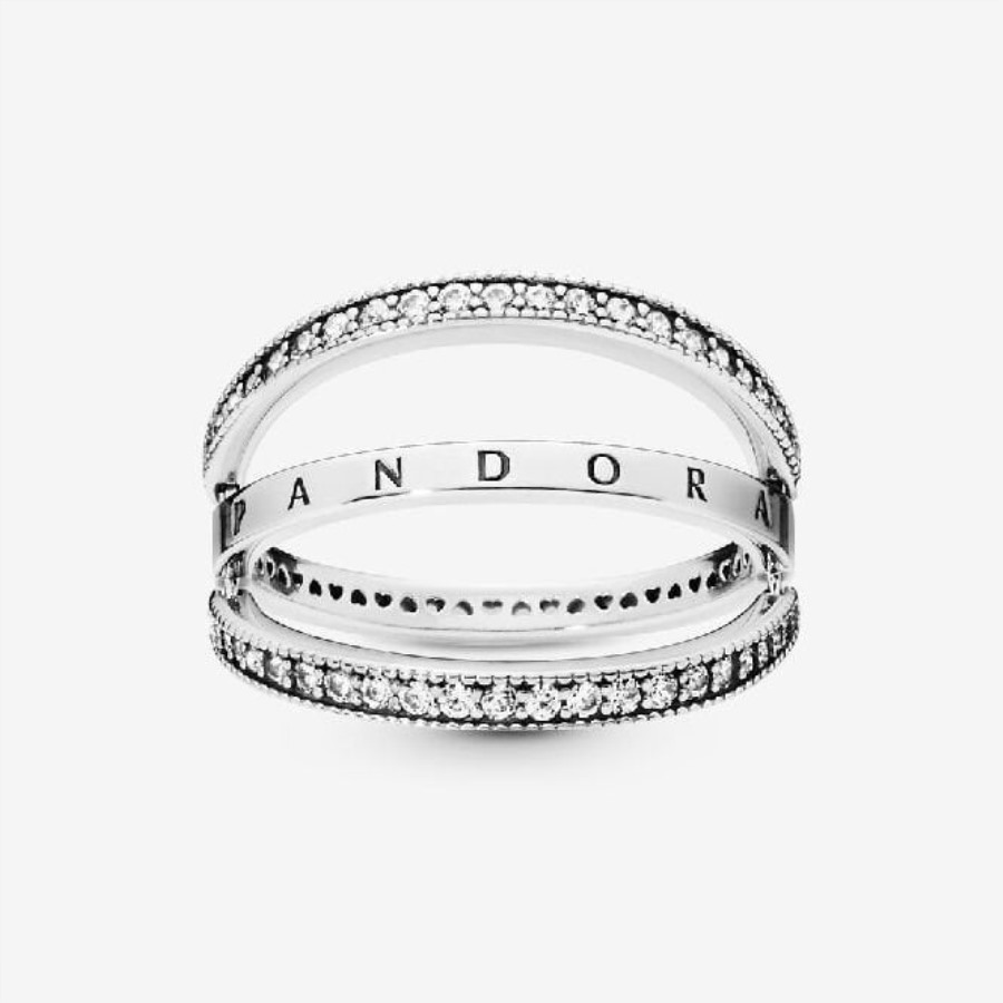 Logo Merke Pandora & Hjerter Ring