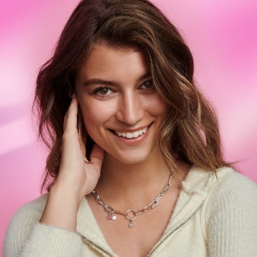 Me Sølv Link Chain Pandora Halskjede