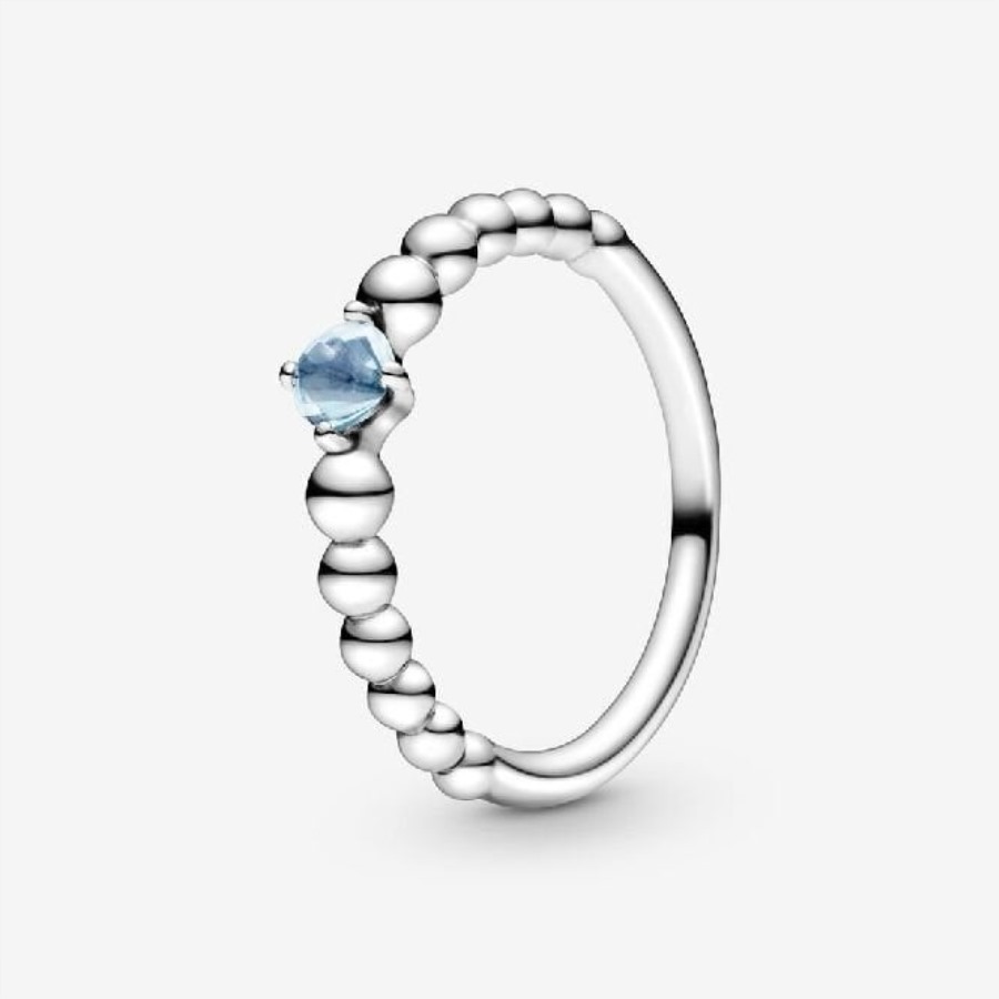 Mars Birthstone Perlering Pandora