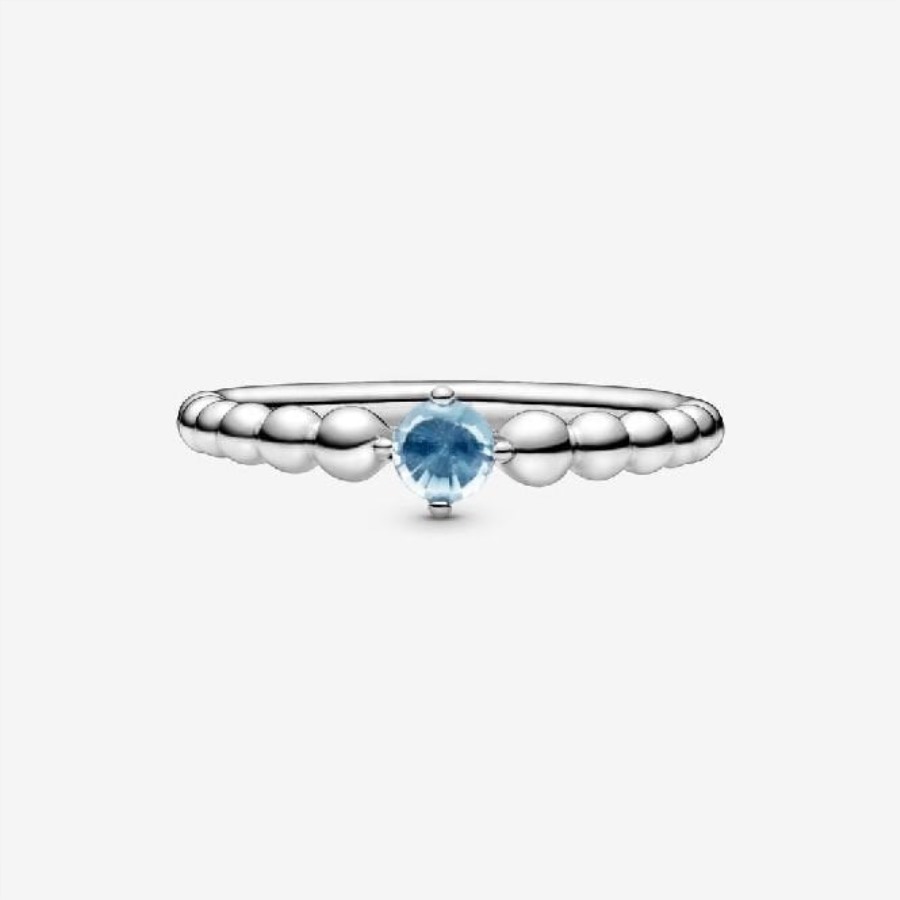 Mars Birthstone Perlering Pandora