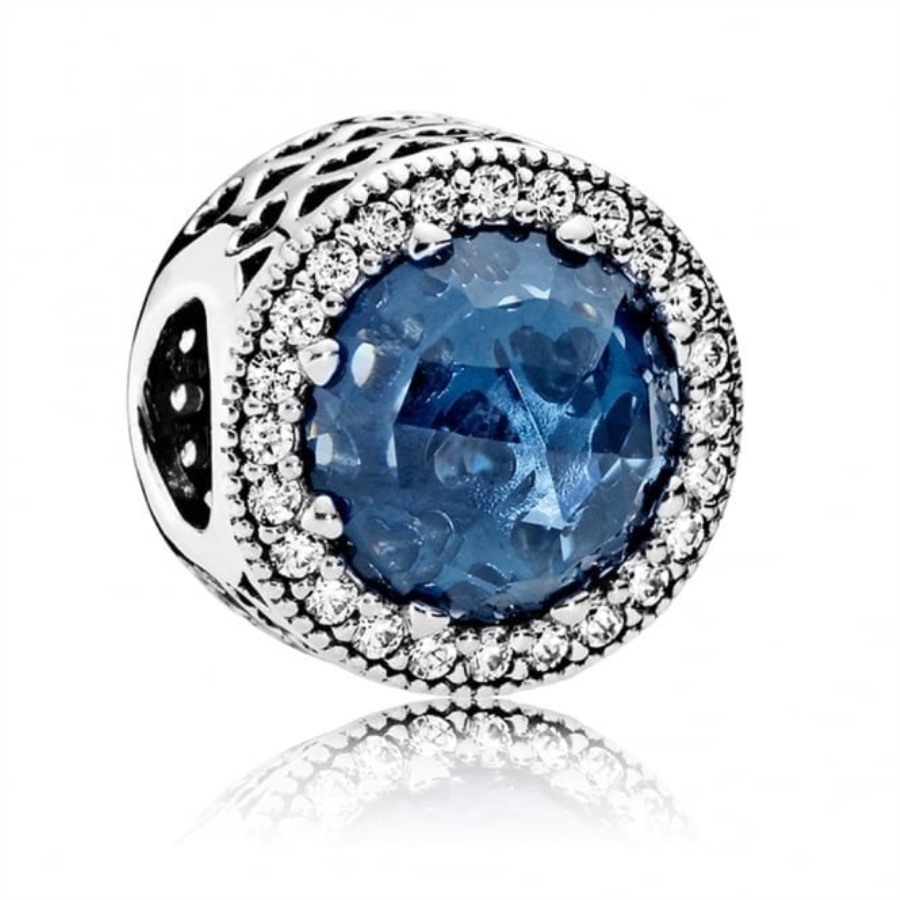 Midnattsblå Strålende Hjerter Sjarmerer Pandora