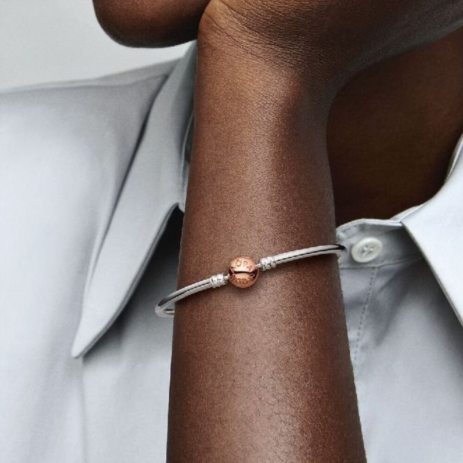 Moments Pandora Armbånd Med Roselås