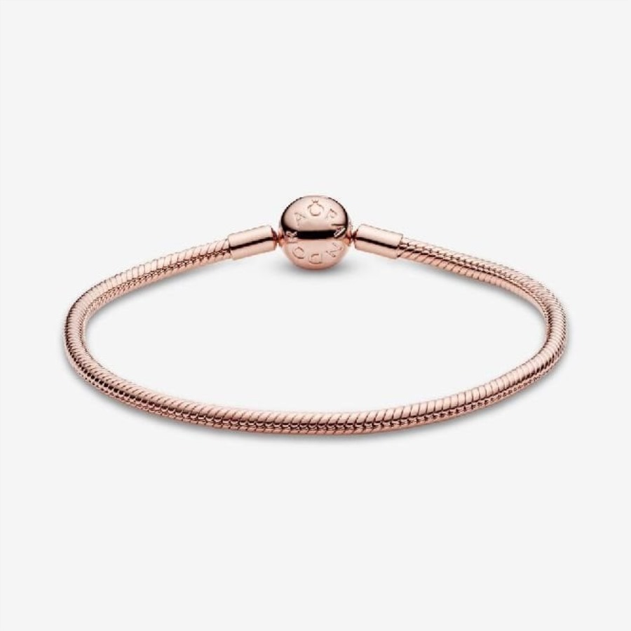 øyeblikk Rose Merke Pandora Slange Kjede Armbånd