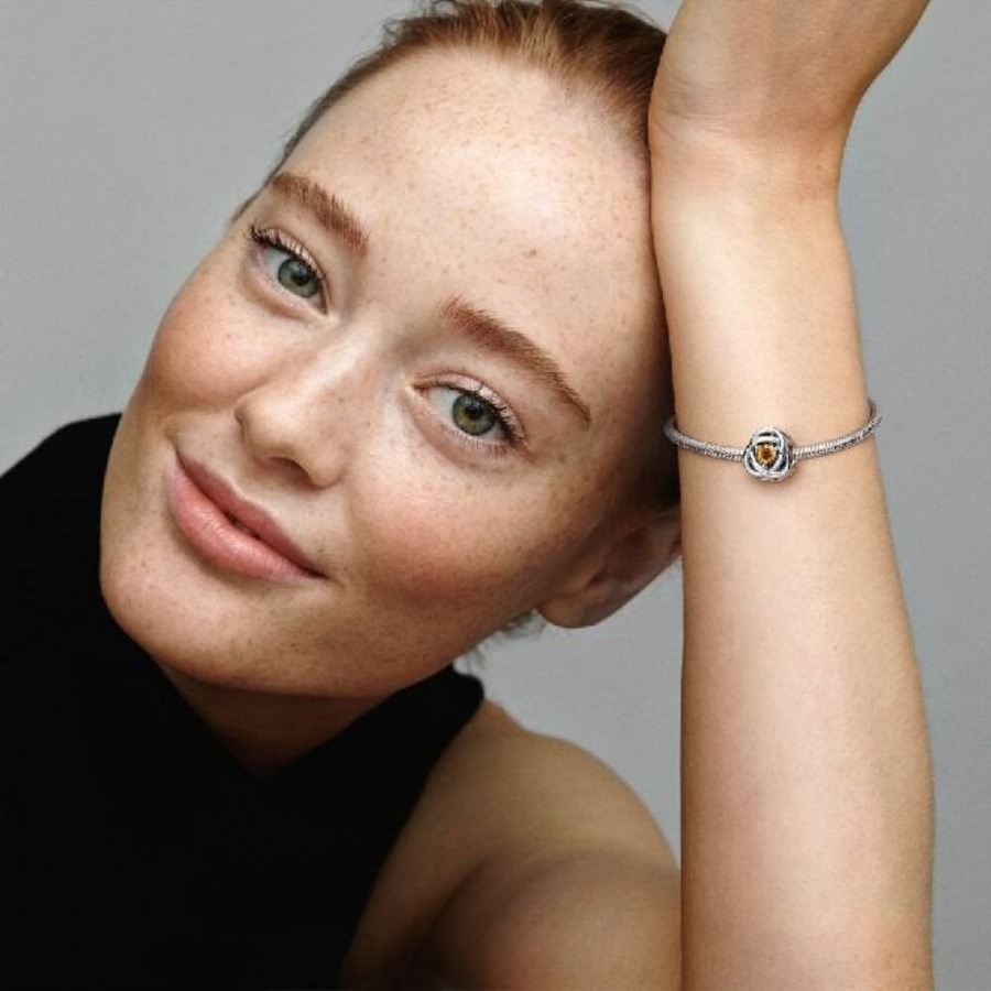 November Birthstone Evighetssirkelen Sjarmerer Pandora