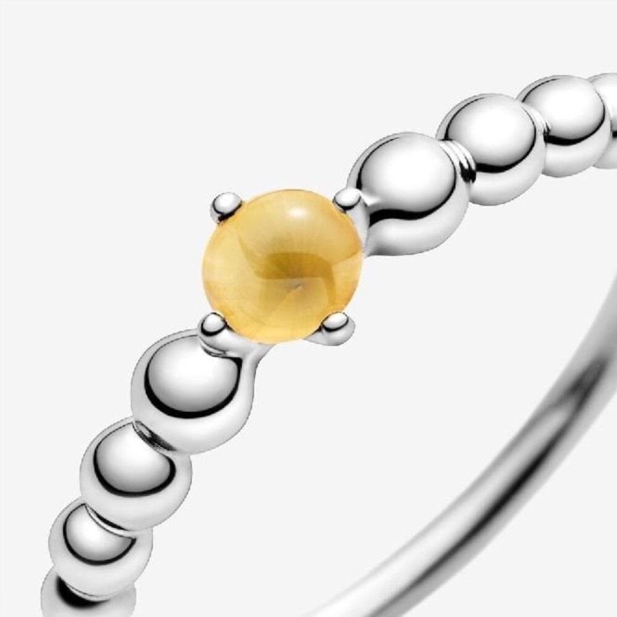 November Pandora Birthstone Perlering