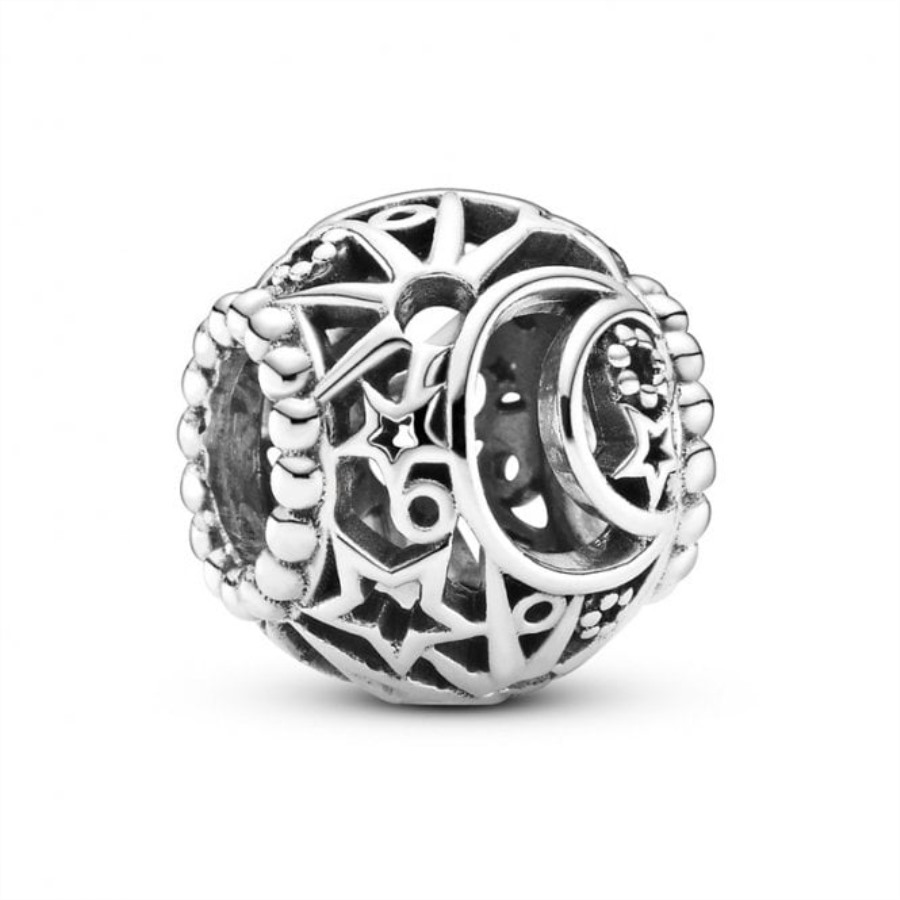 Openwork Solstjerner Og Måne Sjarmerer Pandora