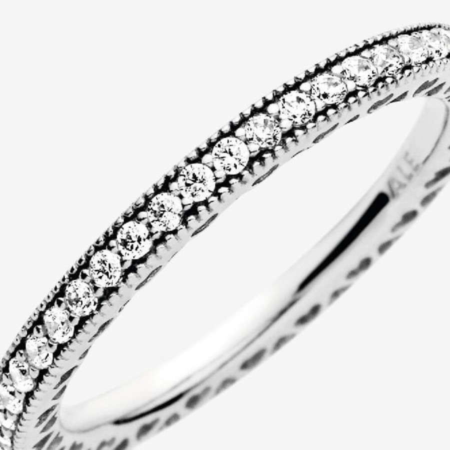 Pandora Merke Sparkle & Hearts Ring