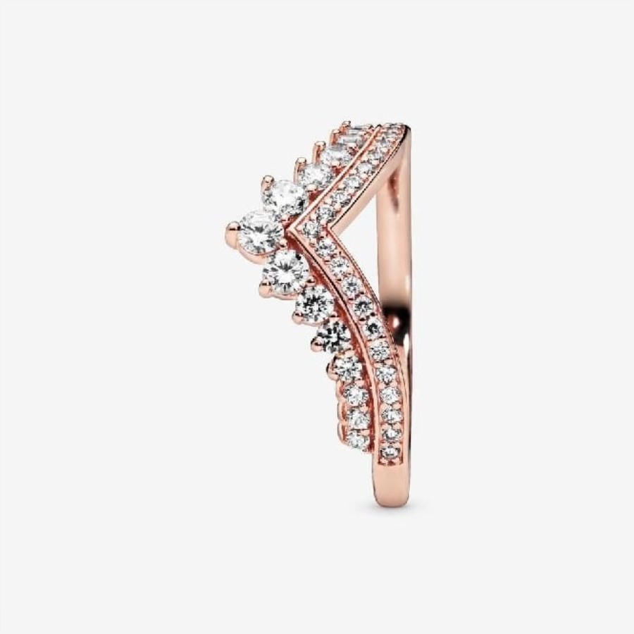 Pandora Rose Prinsesse Wishbone Ring