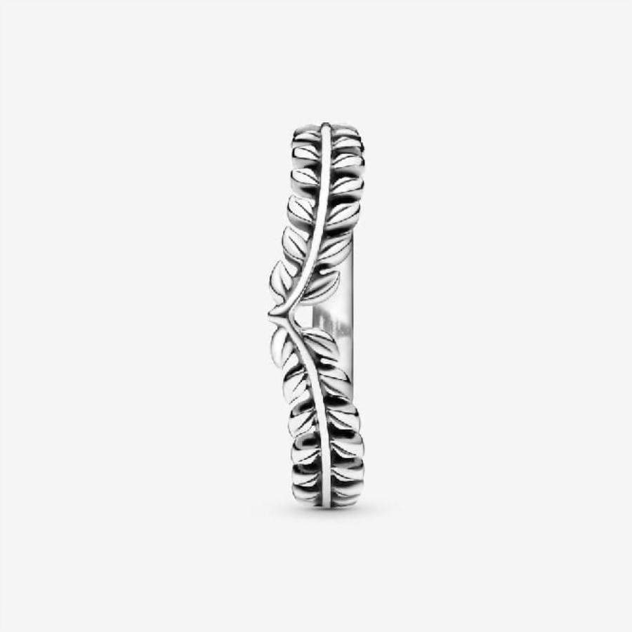 Pandora Wheat Grains Wishbone Ring