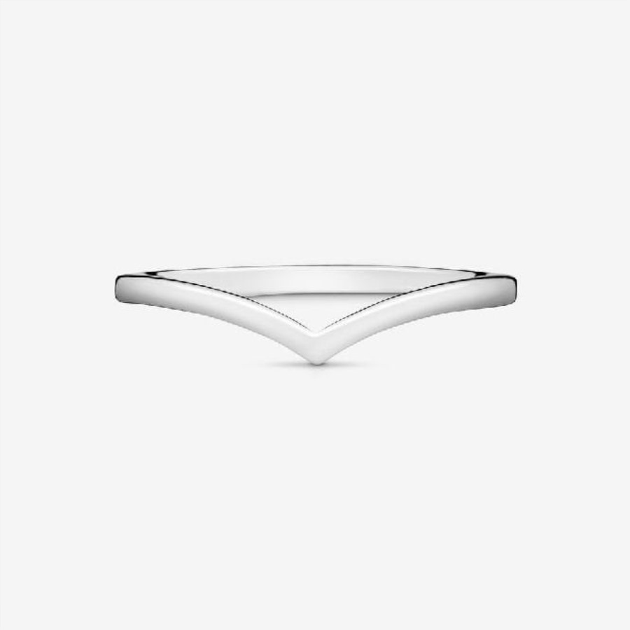 Polert Pandora Wishbone Ring