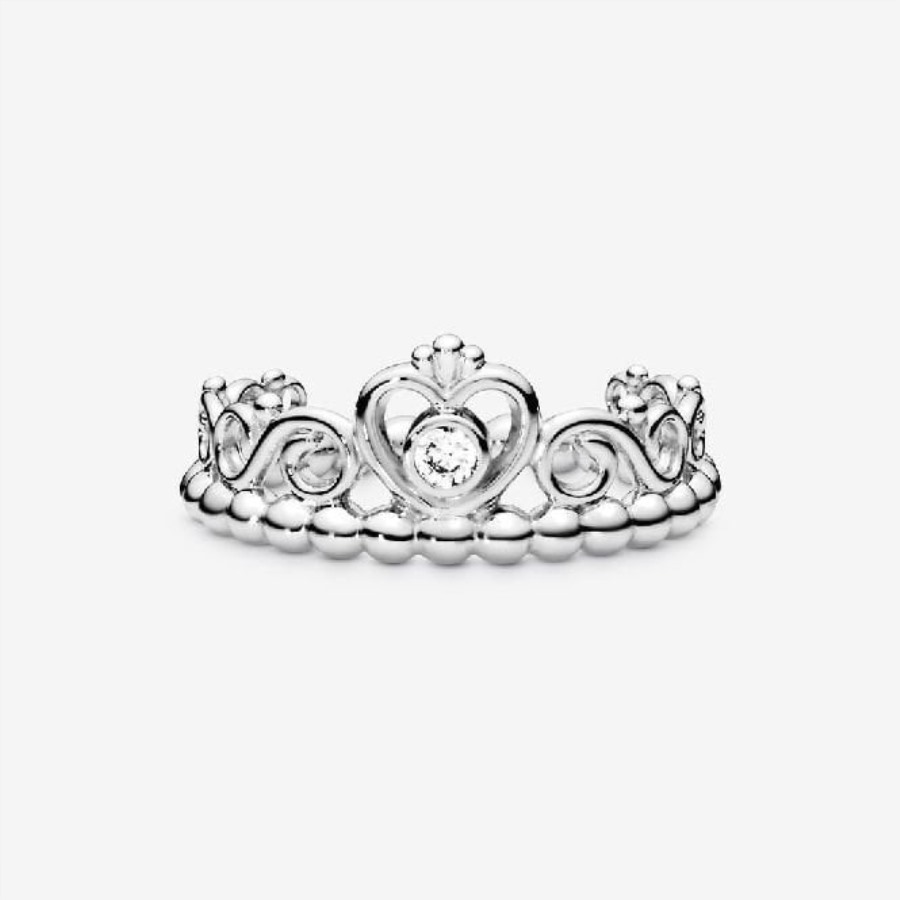 Prinsesse Tiara Krone Pandora Merke Ring