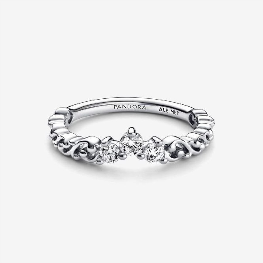 Royal Pandora Swirl Tiara Ring