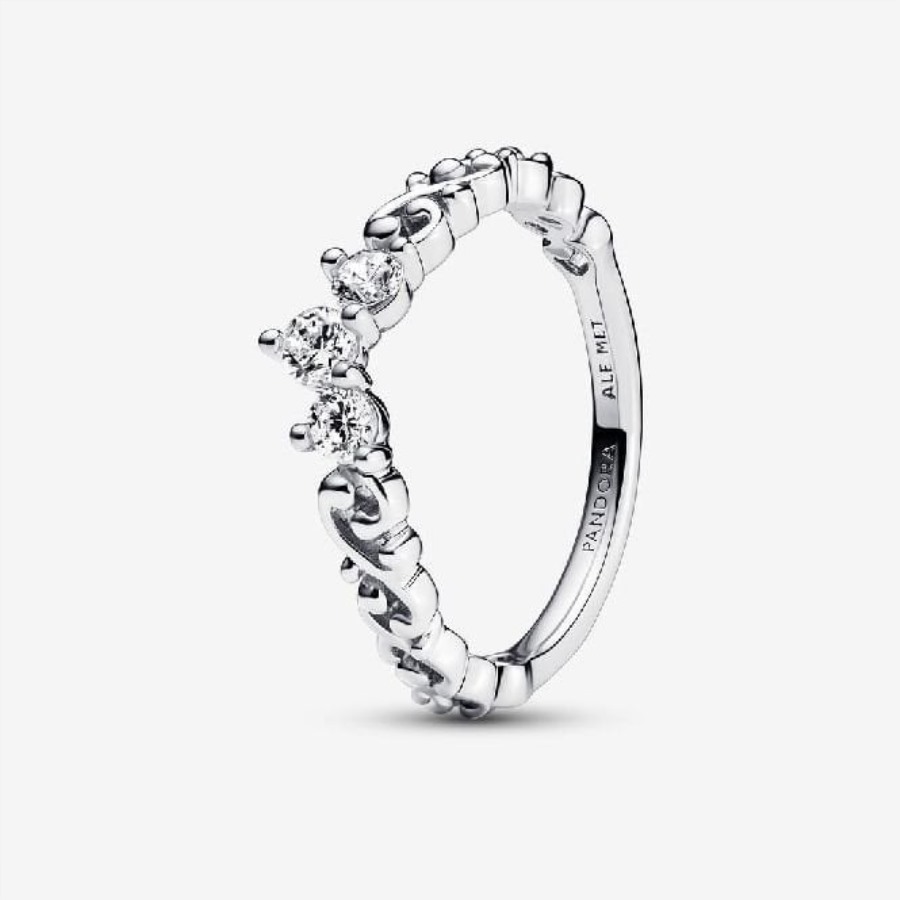 Royal Swirl Tiara Pandora Ring