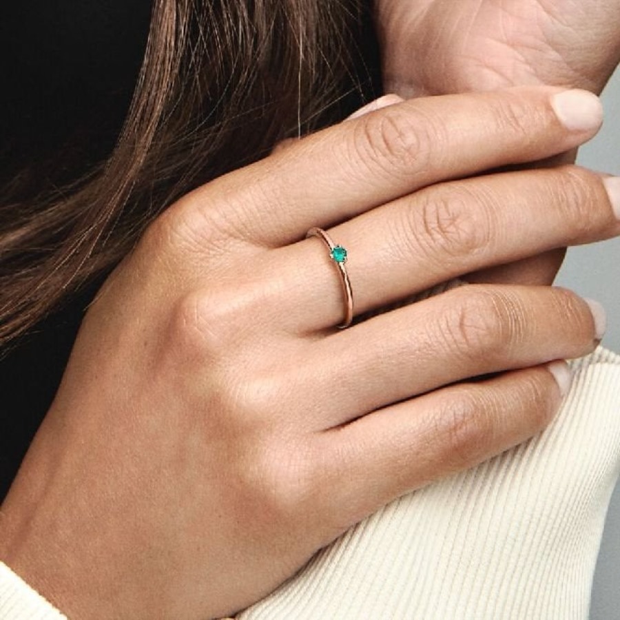 Rosa Grønn Kabal Pandora Ring