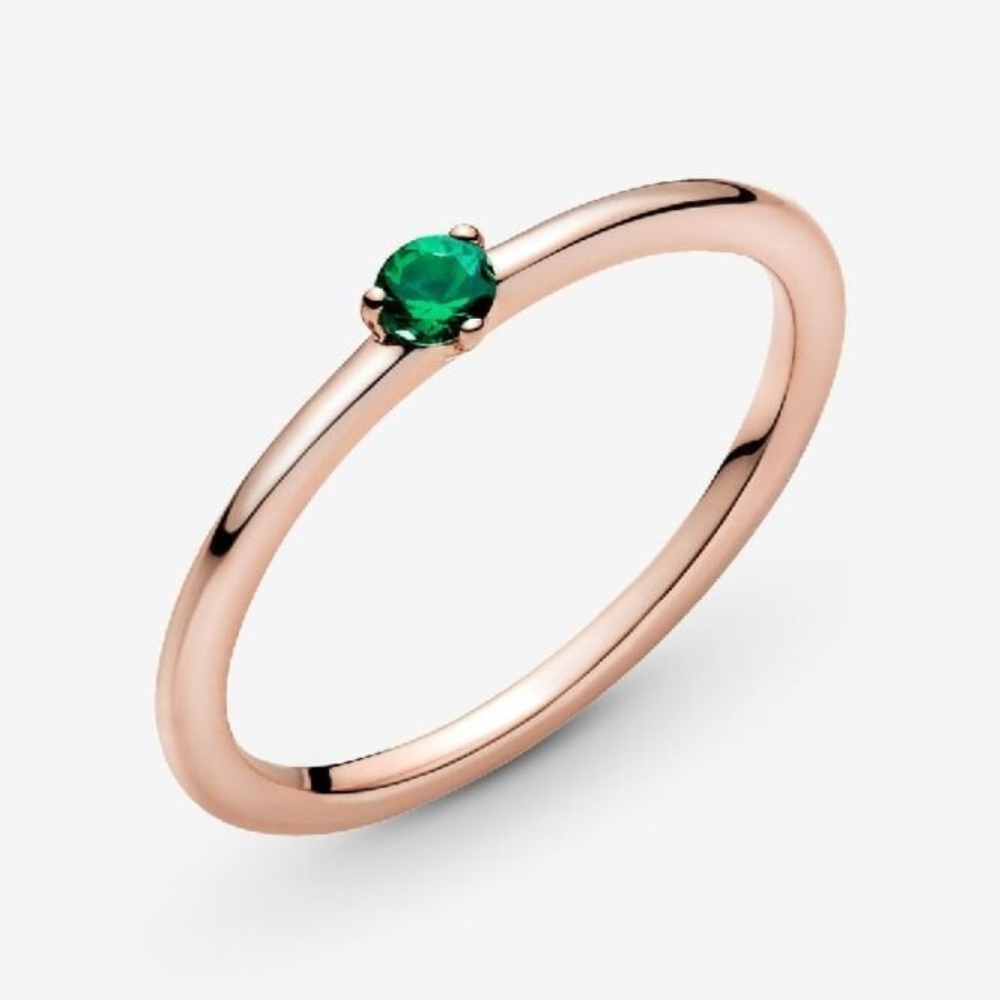 Rosa Grønn Kabal Ring Pandora
