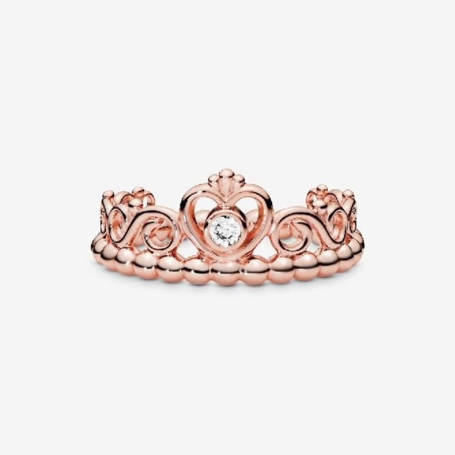 Rose Pandora Merke Prinsesse Tiara Ring