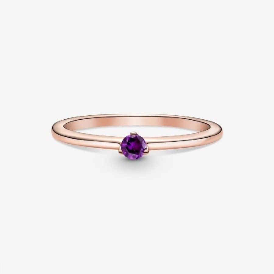 Rose Lilla Kabal Merke Pandora Ring