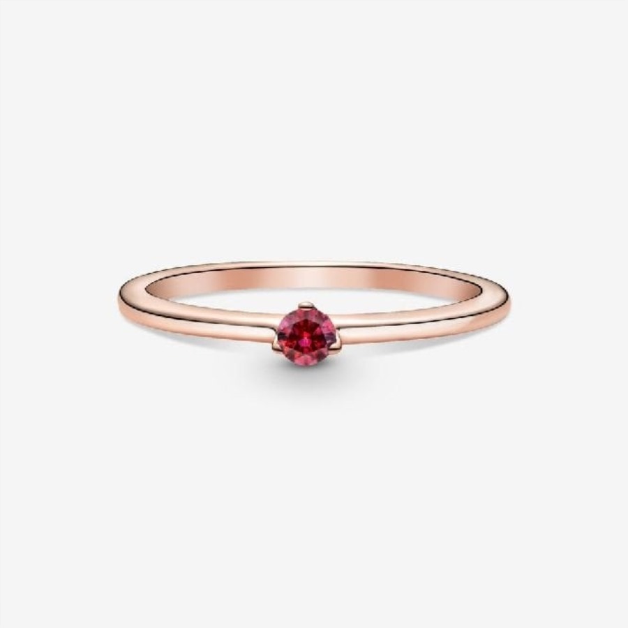 Rose Rød Kabal Pandora Ring