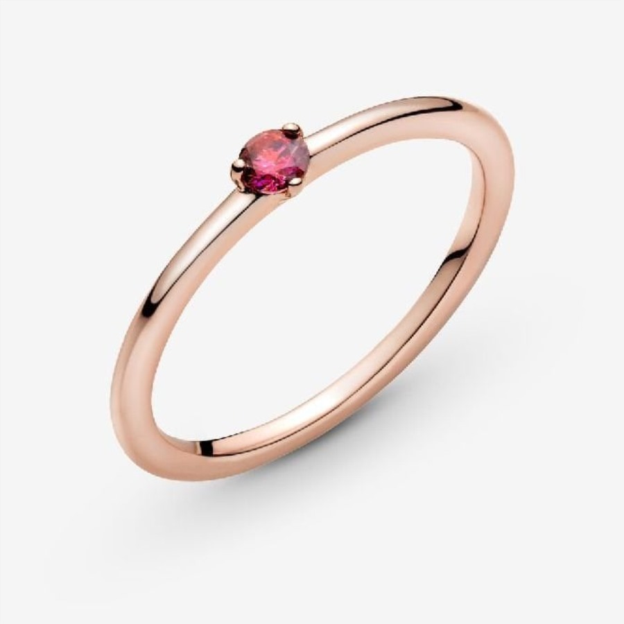Rose Rød Kabal Pandora Ring