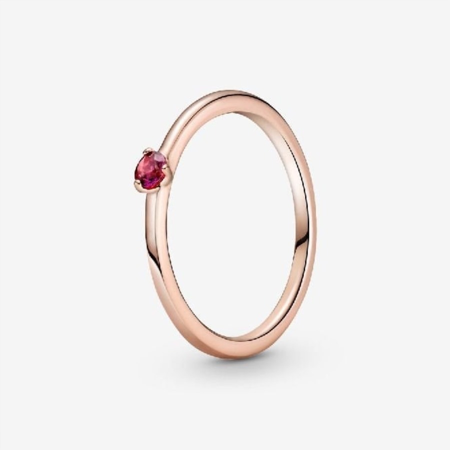 Rose Rød Kabal Ring Pandora