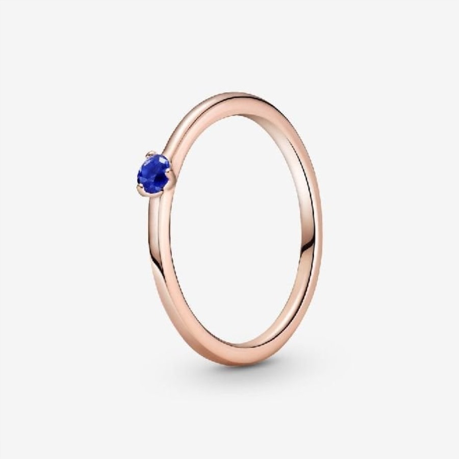 Rose Stjerneblå Kabal Pandora Ring
