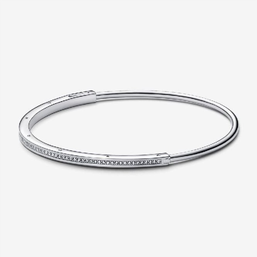 Signatur I-d Pave Bangle Pandora