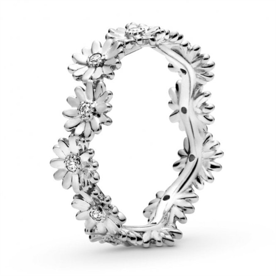 Glitrende Tusenfryd Pandora Moteblomst Kronring