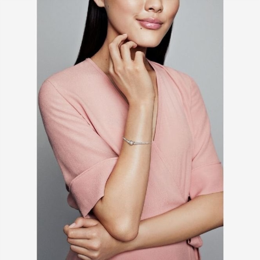 String Pandora Of Beads Glidearmbånd